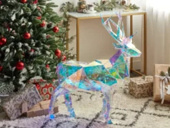 Udendørs dekoration Smart LED med app POLARIS Rensdyr 90 cm Multifarvet