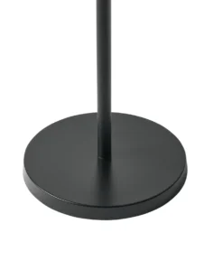 Udendørs solcelle LED-gulvlampe FONESCA Med fjernbetjening Hvid