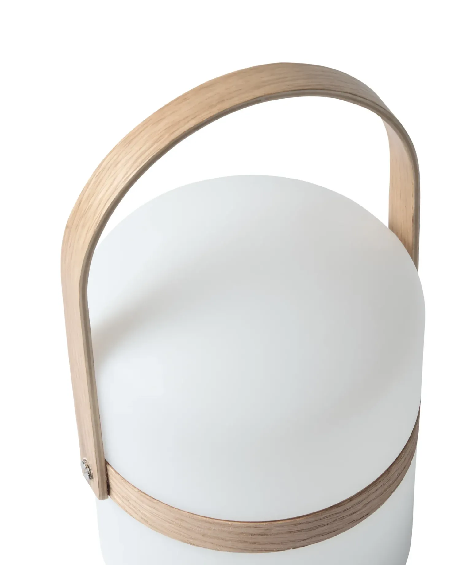 Udendørs LED-bordlampe ESTERO Med fjernbetjening Hvid