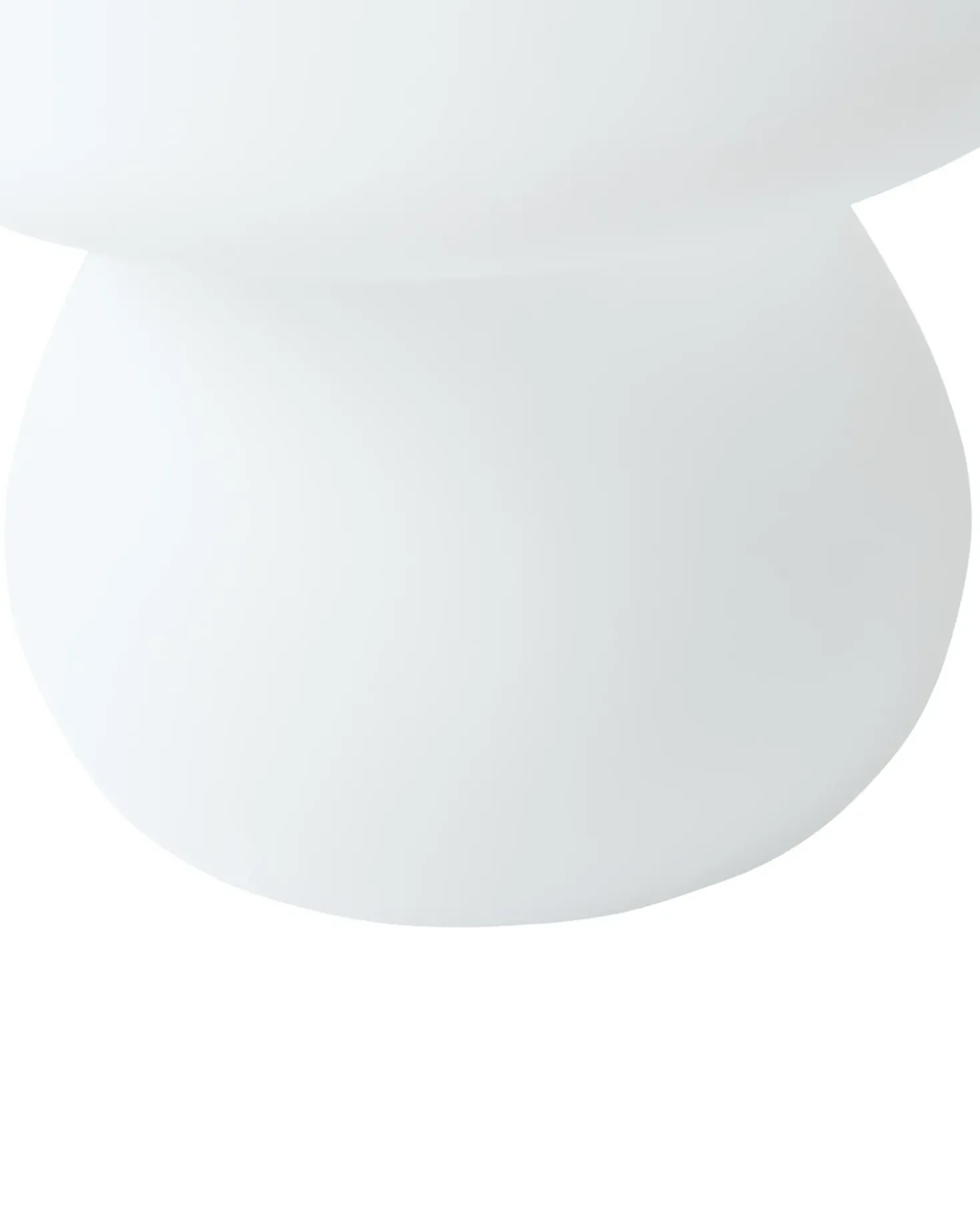 Udendørs LED-bordlampe TUIRA Med fjernbetjening Hvid