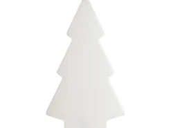 Udendørs LED-gulvlampe FINNAN Juletræ 83 cm Hvid