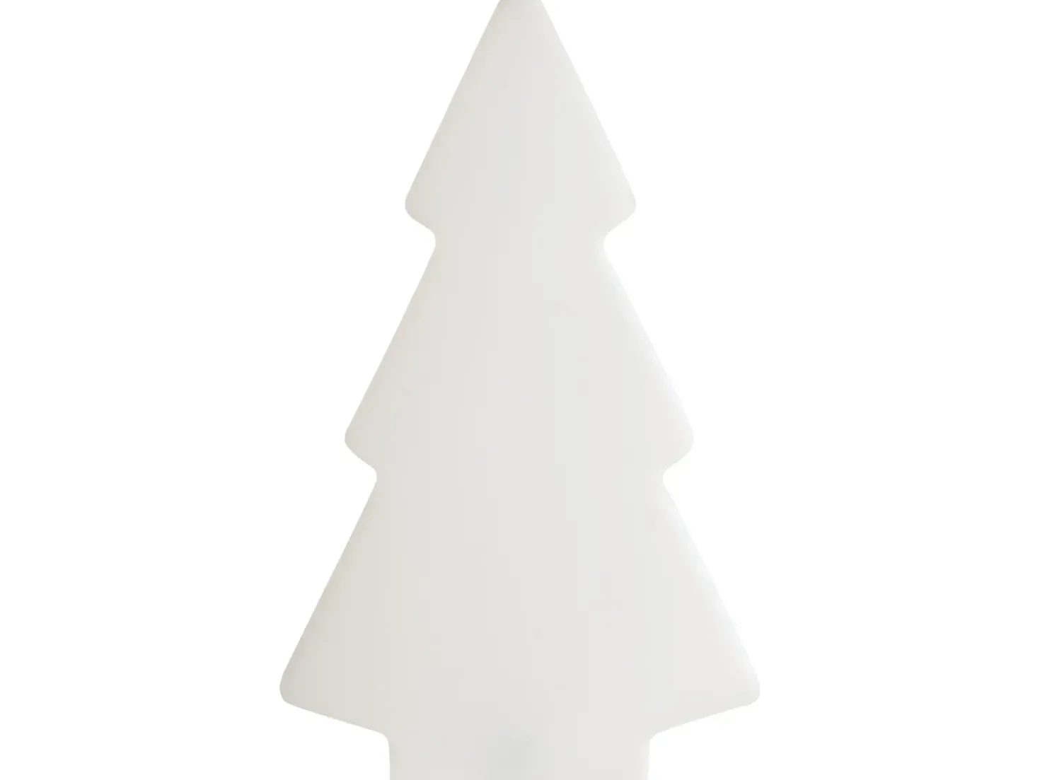 Udendørs LED-gulvlampe FINNAN Juletræ 83 cm Hvid