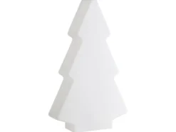 Udendørs LED-gulvlampe FINNAN Juletræ 83 cm Hvid