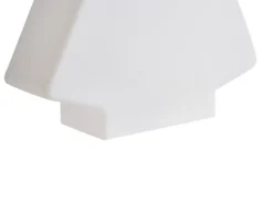 Udendørs LED-gulvlampe FINNAN Juletræ 83 cm Hvid