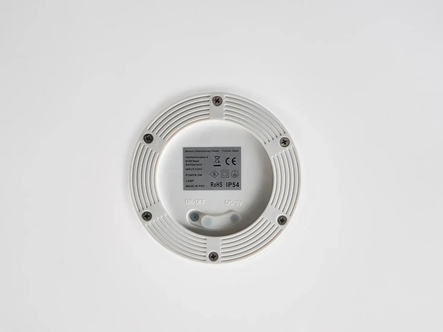 Udendørs LED-gulvlampe OLSAN Stjerne 76 cm Hvid