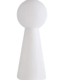 Udendørs LED-gulvlampe TORNE Hvid
