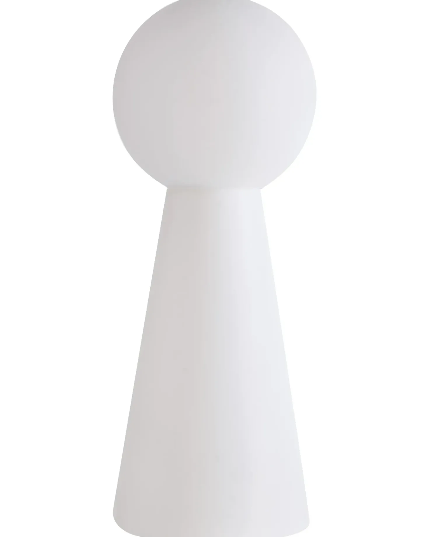 Udendørs LED-gulvlampe TORNE Hvid