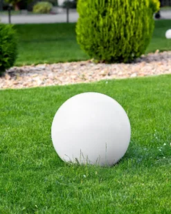 Udendørs LED-kuglelampe JOCOY Med fjernbetjening Hvid