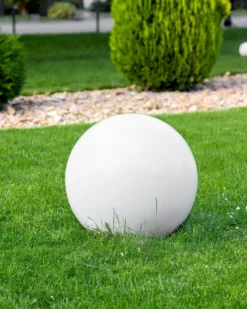 Udendørs LED-kuglelampe JOCOY Med fjernbetjening Hvid