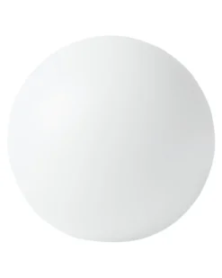 Udendørs LED-kuglelampe JOCOY Med fjernbetjening Cremehvid