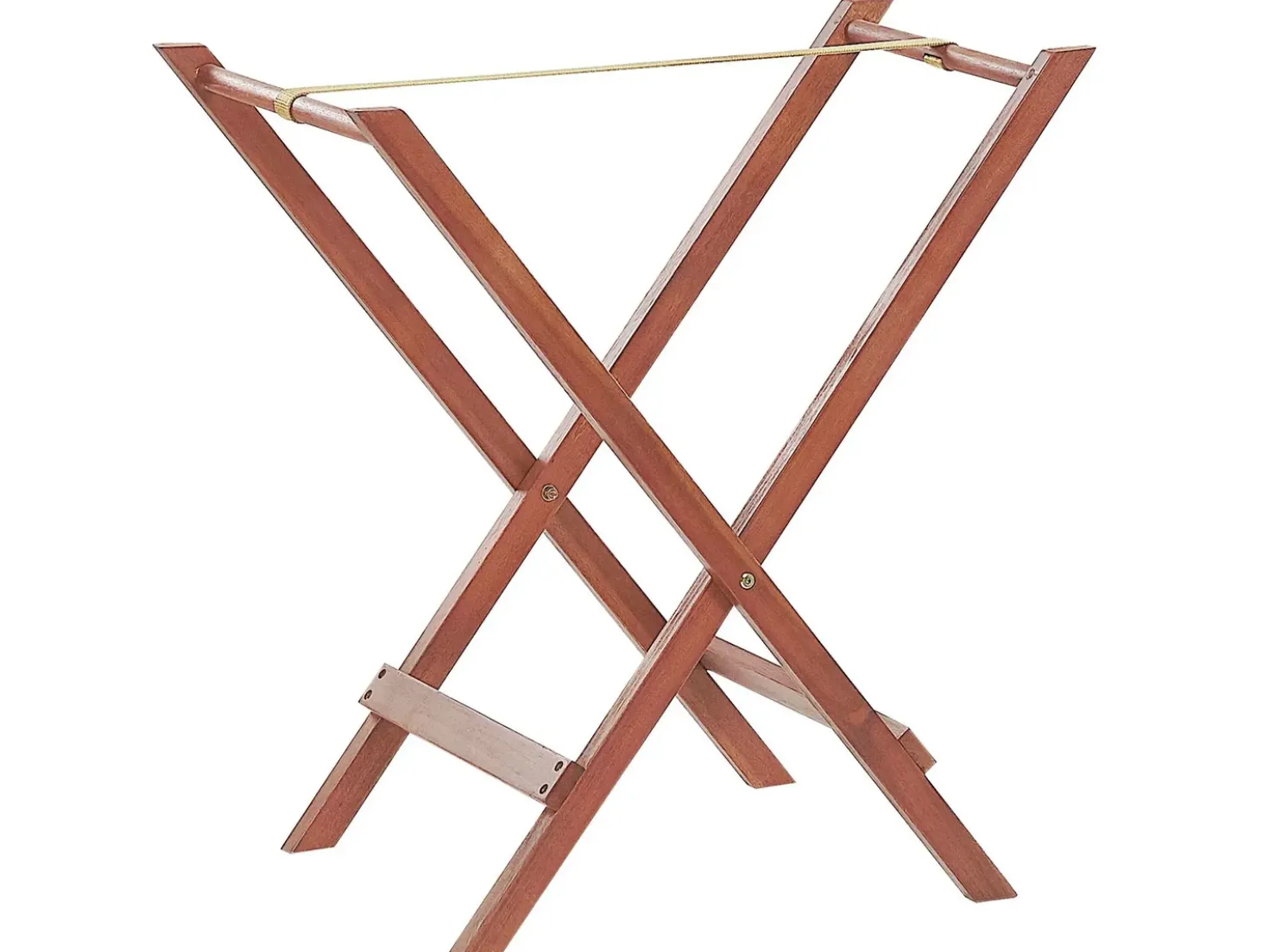 Udendørs sidebord TOSCANA Akacietræ Mørkebrun