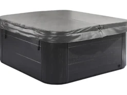 Udendørs spabad med LED TULAROSA Grafit