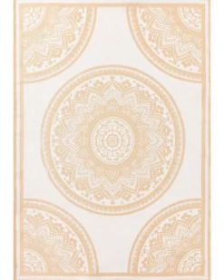 Udendørstæppe HUBLI Beige 160 x 230 cm