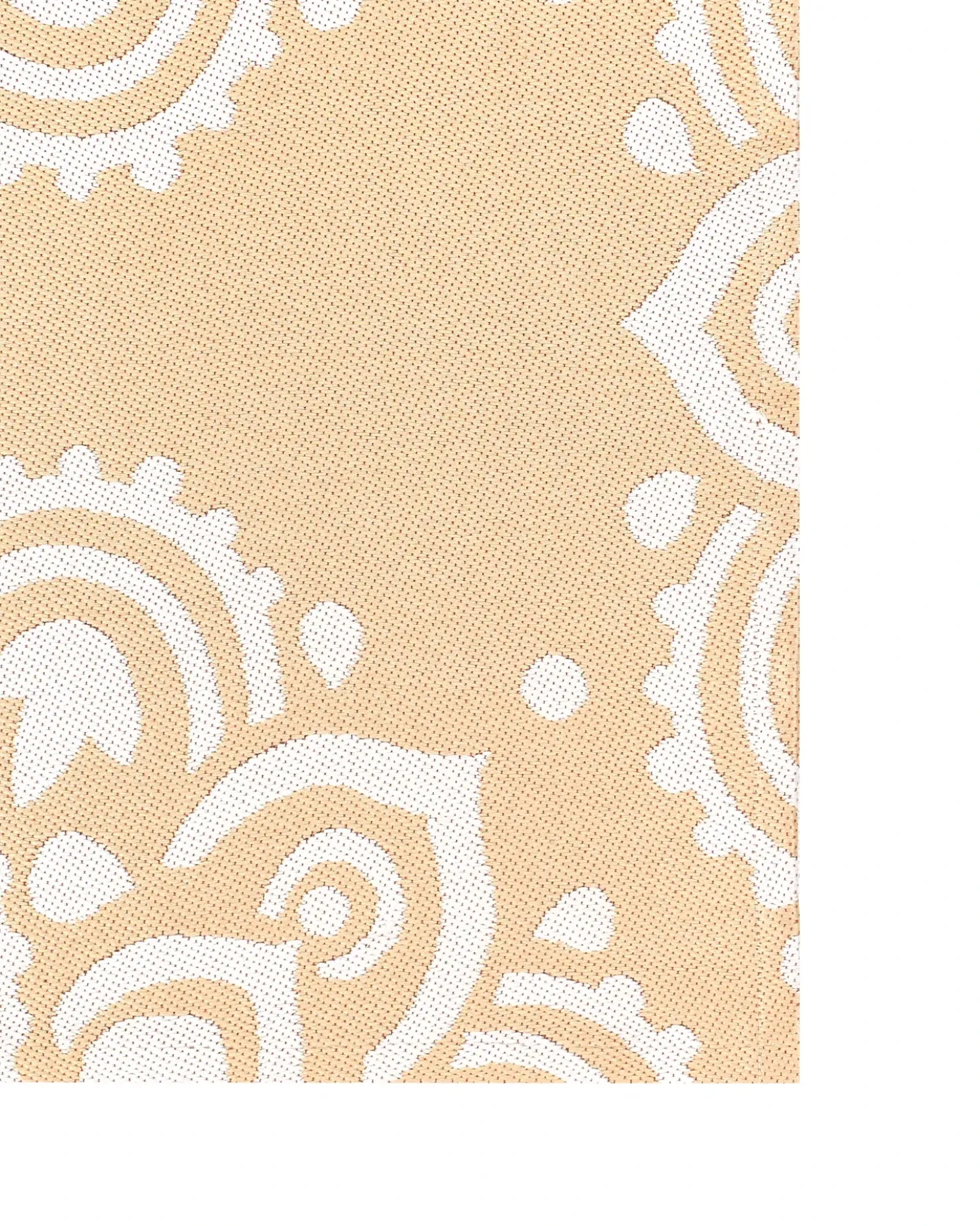 Udendørstæppe KARWAR Beige 80 x 150 cm