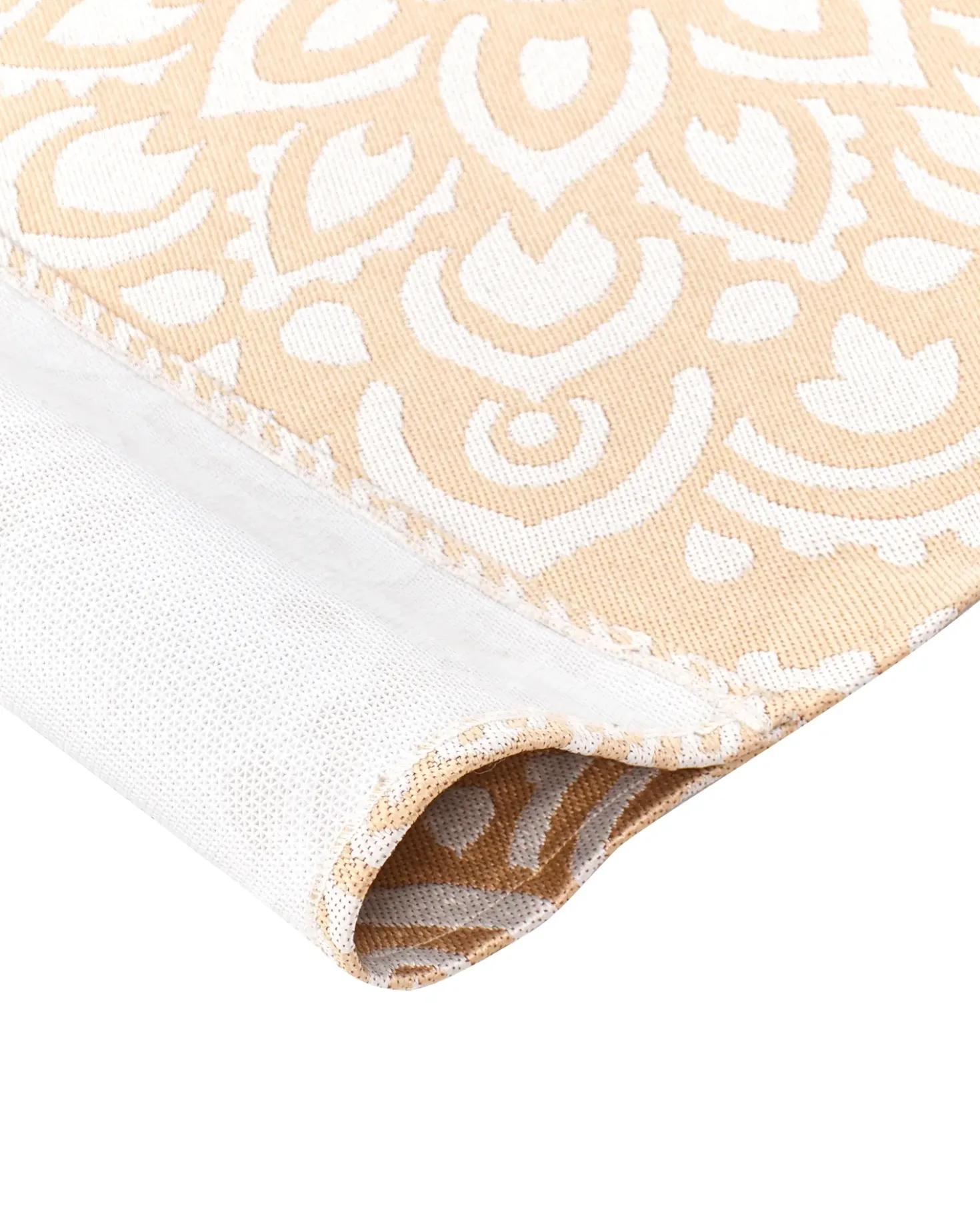 Udendørstæppe KARWAR Beige 80 x 150 cm