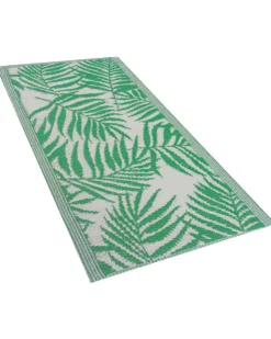 Udendørstæppe KOTA Grøn 60 x 105 cm Kan vendes