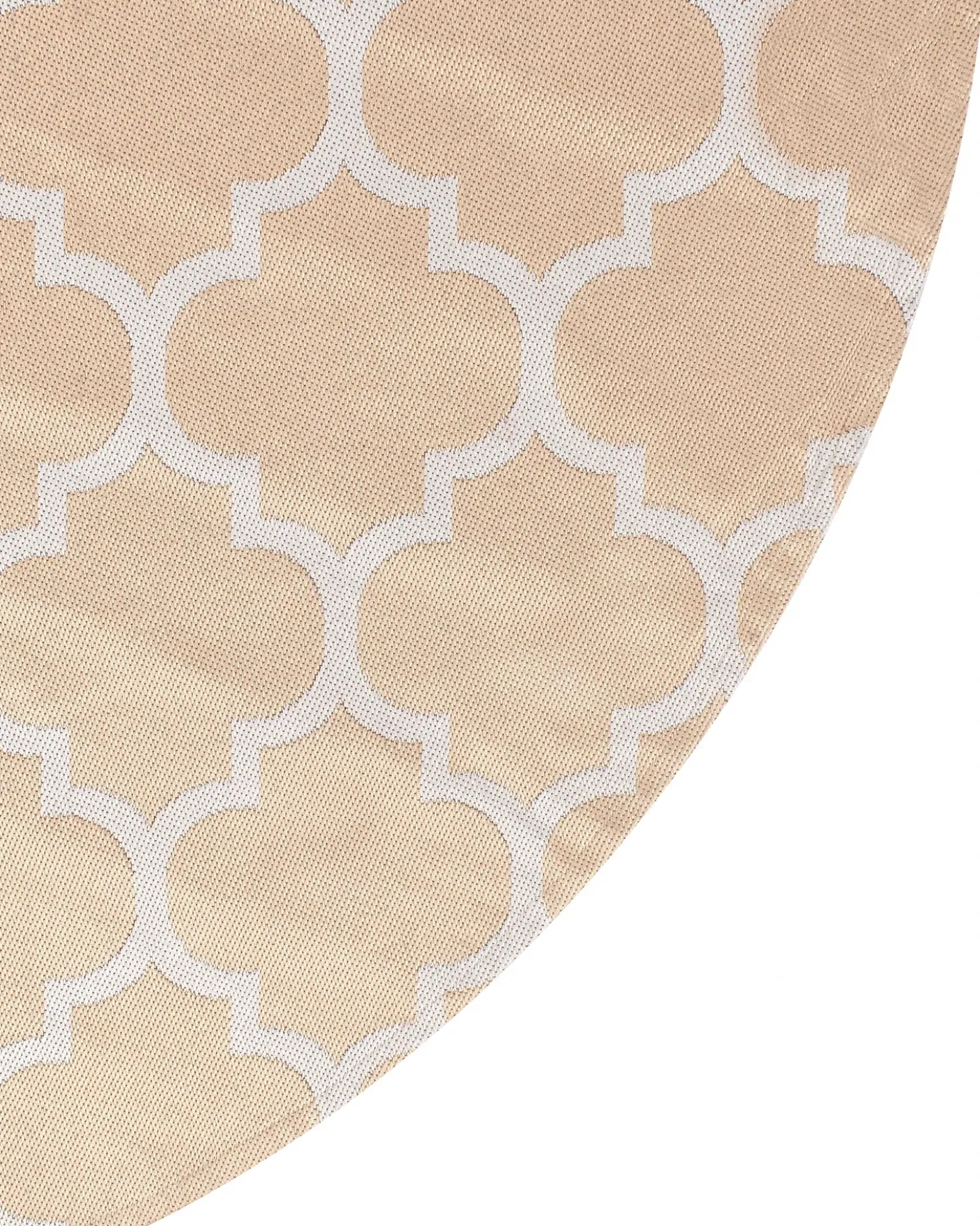 Udendørstæppe MOSORE Beige ø 160 cm