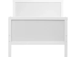 Udtrækkelig børneseng Fyretræ MONTIGNY 90 x 200 cm Hvid