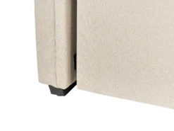 Udtræksseng LIBOURNE 90 x 200 cm Beige