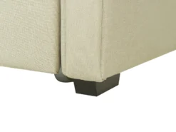 Udtræksseng LIBOURNE 80 x 200 cm Beige