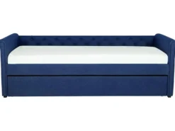 Udtræksseng LIBOURNE 80 x 200 cm Navy Blå