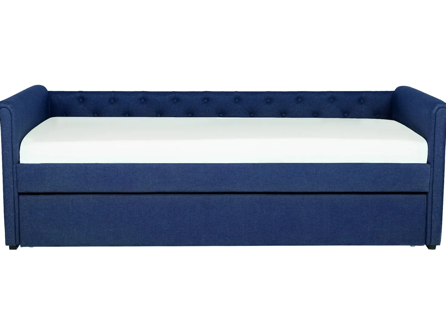 Udtræksseng LIBOURNE 80 x 200 cm Navy Blå
