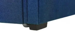Udtræksseng LIBOURNE 80 x 200 cm Navy Blå