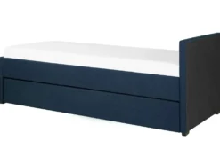 Udtræksseng MARMANDE 80 x 200 cm Navy Blå