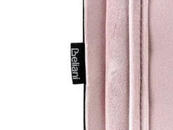 Udtræksseng Velour MONTARGIS 90 x 200 cm Lyserød