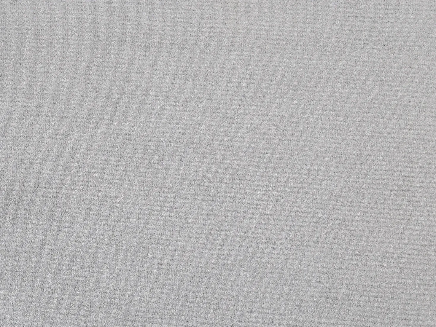 Udtræksseng Velour TROYES 90 x 200 cm Lysegrå