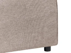 U-formet sovesofa 4 personers VATNE Lysebrun med opbevaring