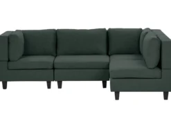 UNSTAD 4 personers Hjørnesofa modul Venstrevendt Mørkegrøn