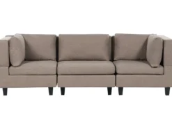 UNSTAD 3 personers Modulsofa Brun