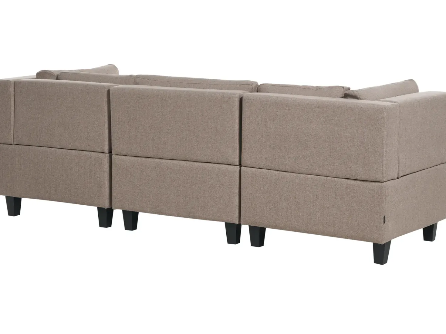 UNSTAD 3 personers Modulsofa Brun