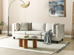 UNSTAD 3 personers Modulsofa Lys Beige