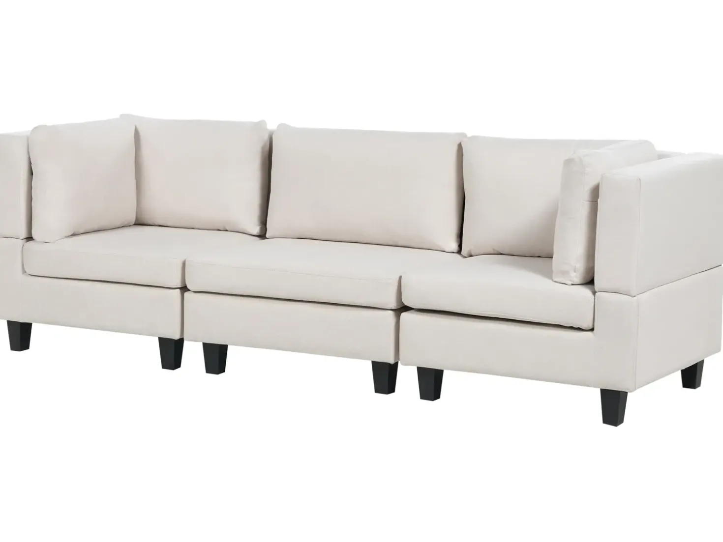 UNSTAD 3 personers Modulsofa Lys Beige