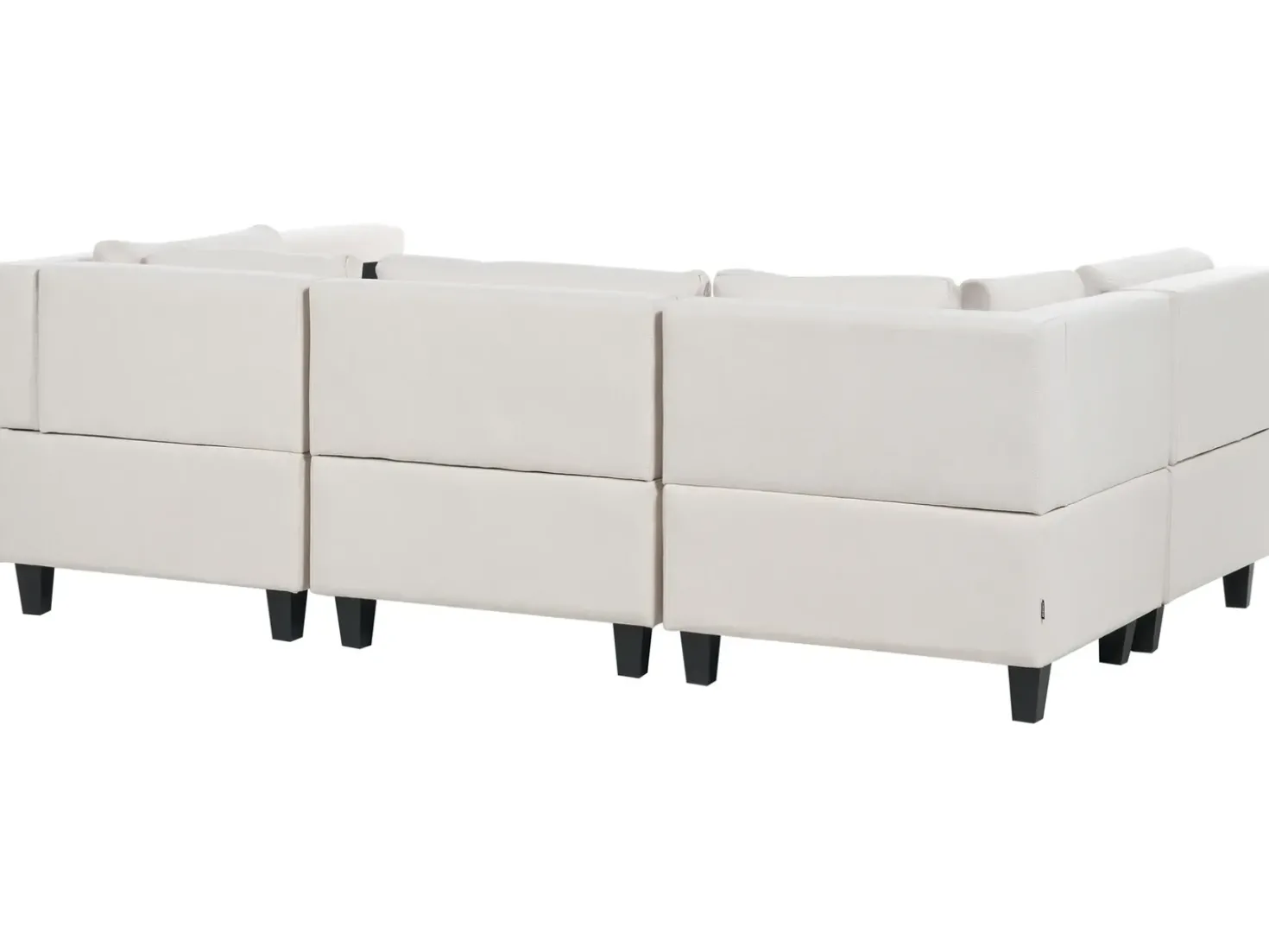 UNSTAD 5 personers U-formet modulsofa Lys Beige