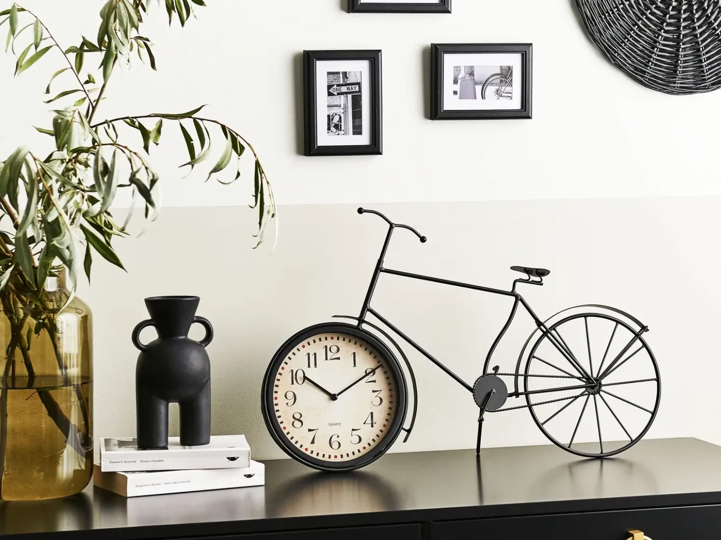 Ur LILLO 59 cm Metal Sort