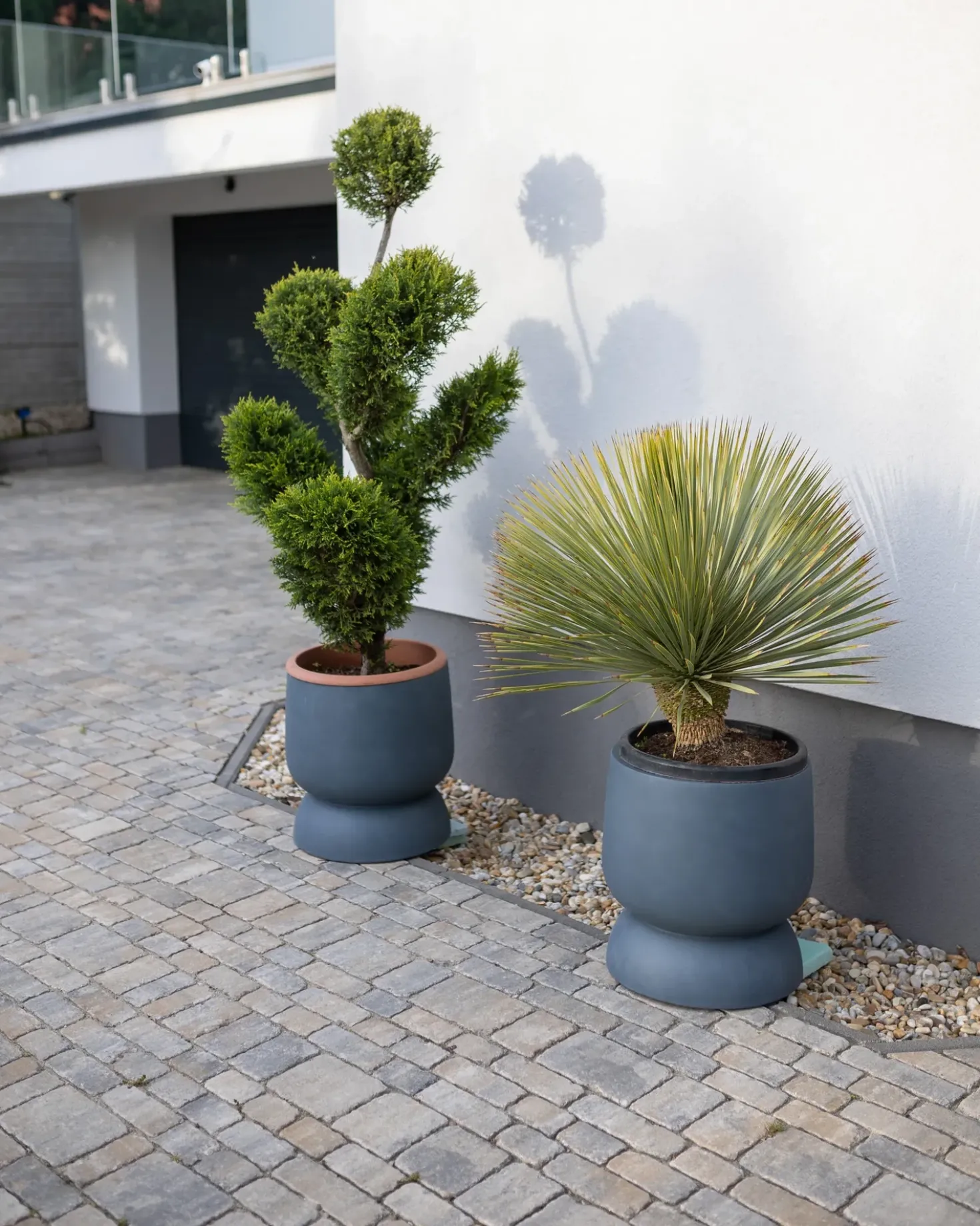 Urtepotte ARAUCARIA 42 cm Grå