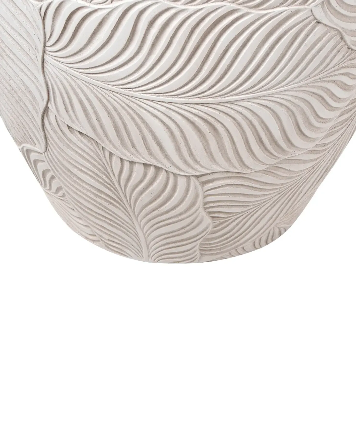 Urtepotte BAIYUN 42 cm Lys Beige