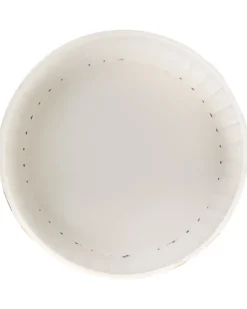 Urtepotte BANE Metal 30 cm Hvid/beige