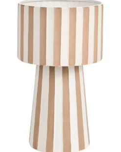 Urtepotte BANE Metal 30 cm Hvid/beige