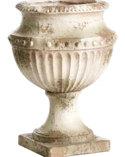 Urtepotte DESKATI 33 cm Beige