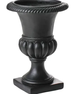 Urtepotte KAIR 42 cm Grafit Keramik