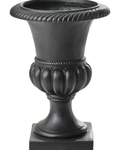 Urtepotte KAIR 42 cm Grafit Keramik