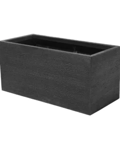 Urtepotte MYRA 80 cm Sort