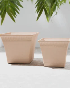 Urtepotte PSATHA 41 cm Ferskenagtig lyserød