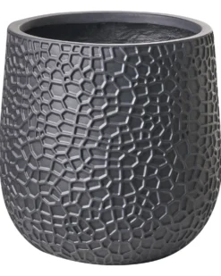 Urtepotte QIYUN 41 cm Sort