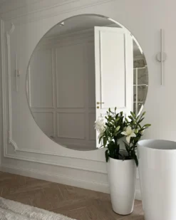 Urtepotte TSERIA 40 cm Hvid