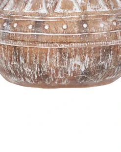 Urtepotte VARIEGATUM 27 cm Brun